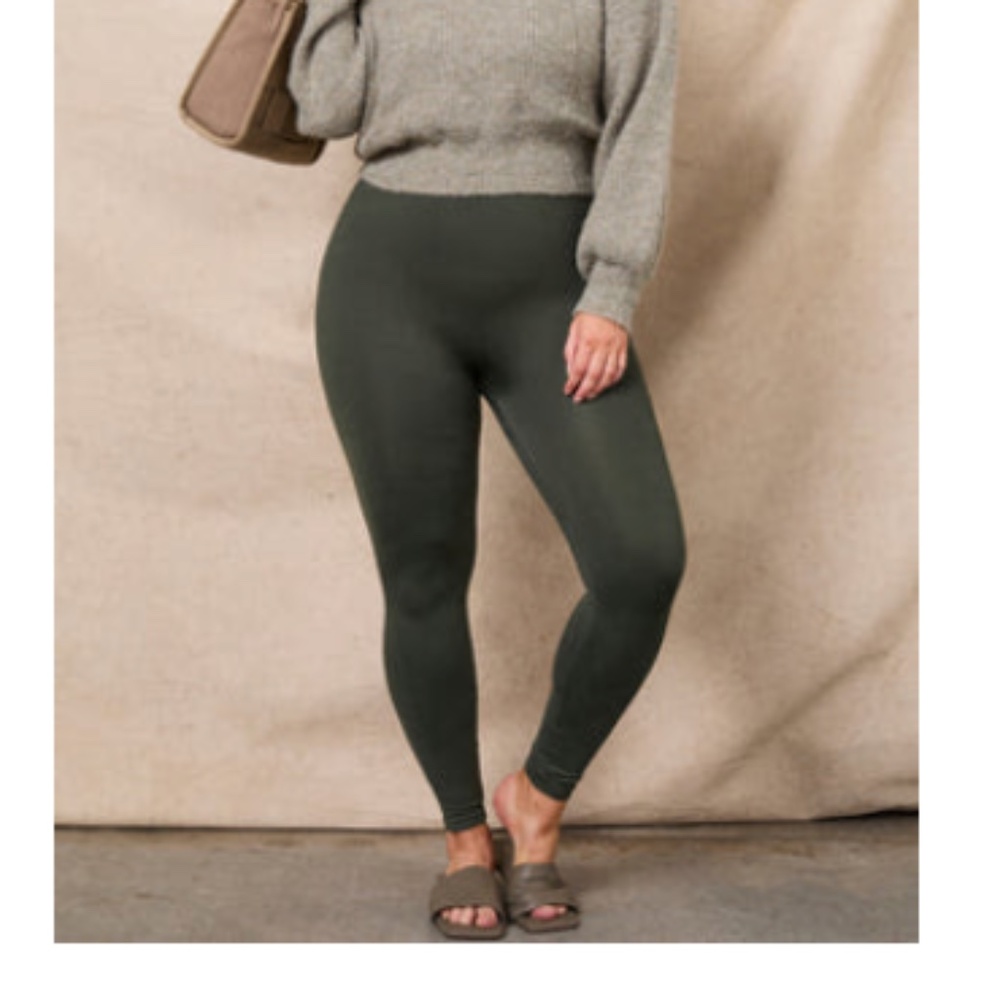 BLANQI Everyday Highwaist Postpartum + Nursing Support Leggings - Forest Night